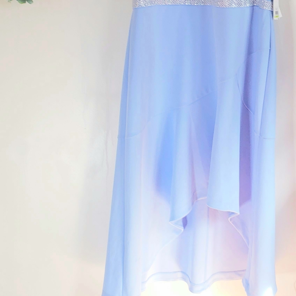 CALVIN KLEIN New Periwinkle Blue Plus Size Dress - Picture 10 of 15